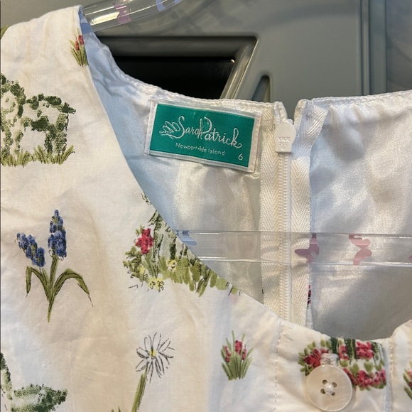 Sarah Patrick Kiel James Patrick Topiary Gardens spring Easter dress size 6 - Picture 2 of 7